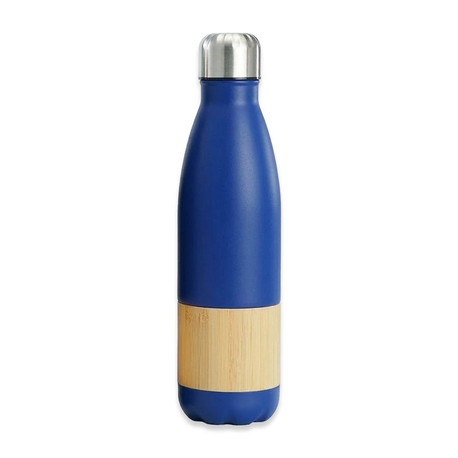 Botella Acero Inoxidable Térmico + Bamboo M201 — foto 2