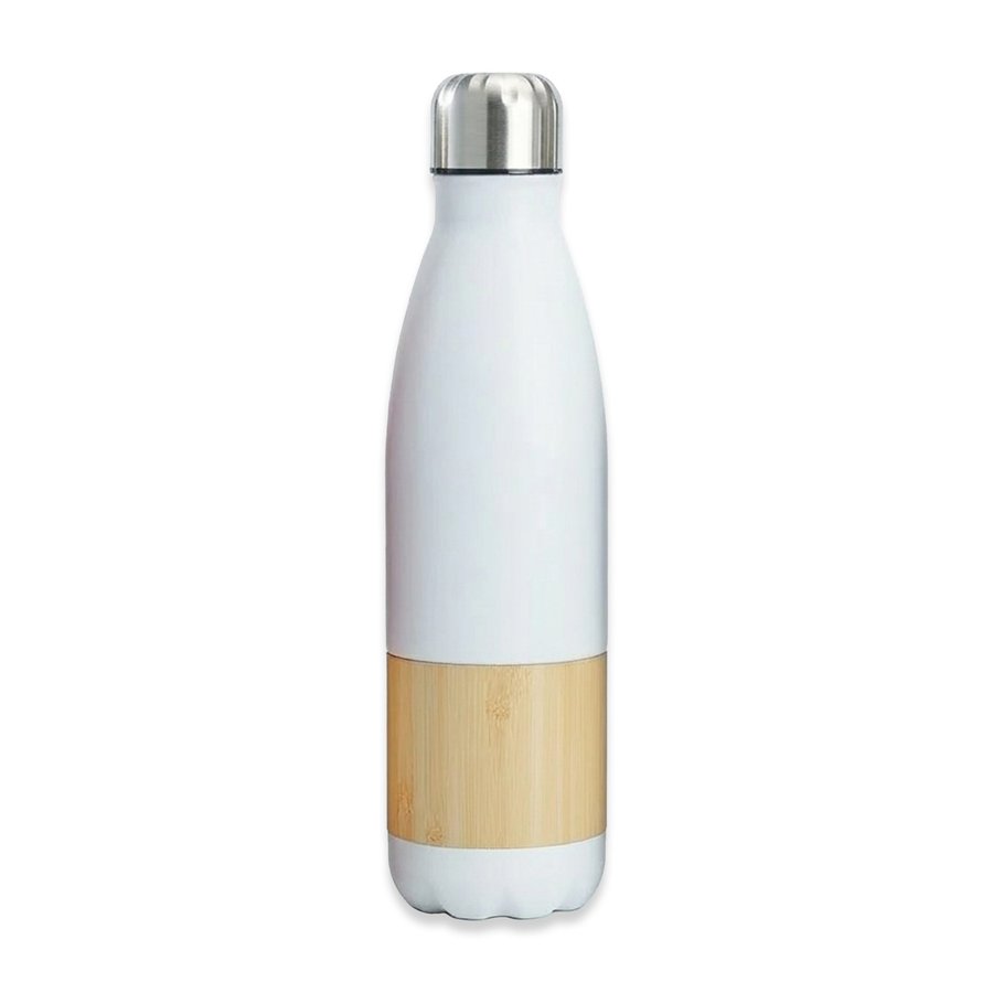 Botella Acero Inoxidable Térmico + Bamboo M201 — foto 4