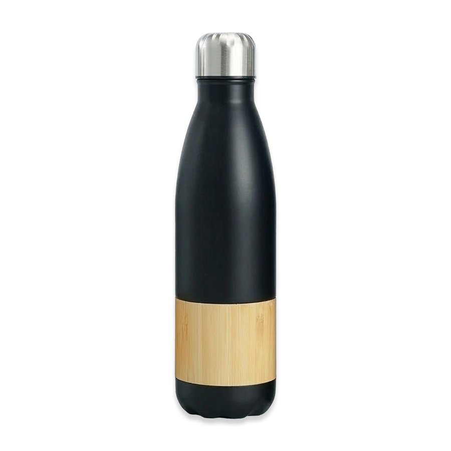Botella Acero Inoxidable Térmico + Bamboo M201 — foto 5