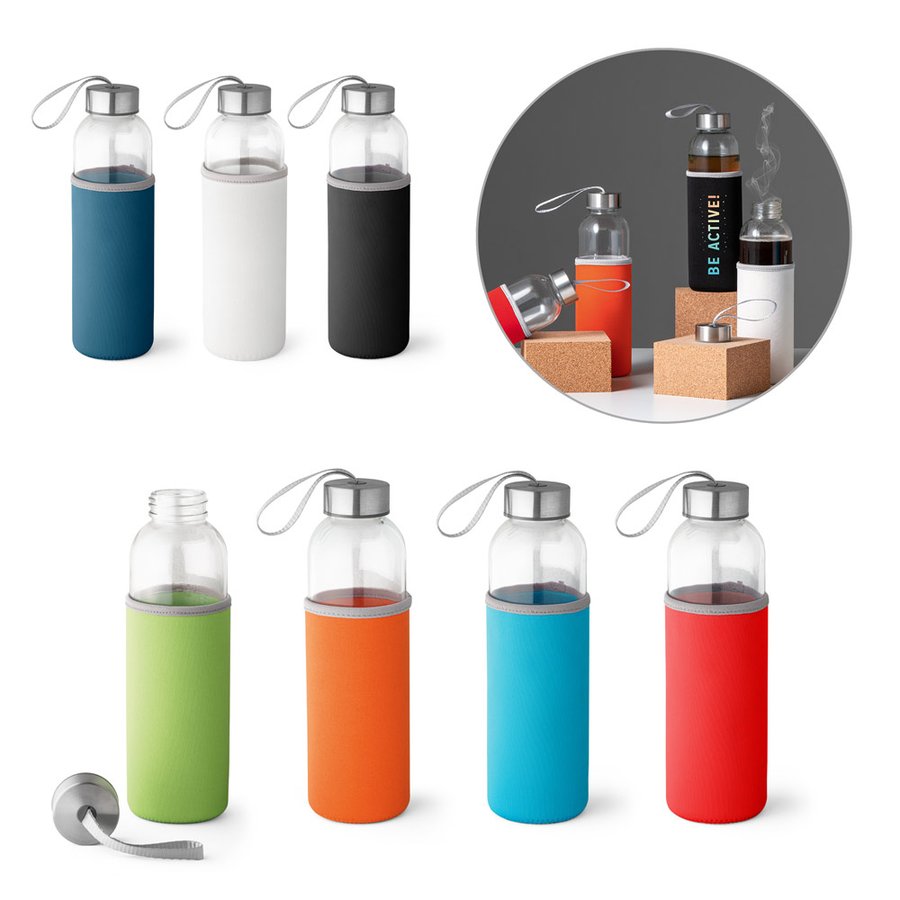 Botella Vidrio con Funda M28 — foto 3
