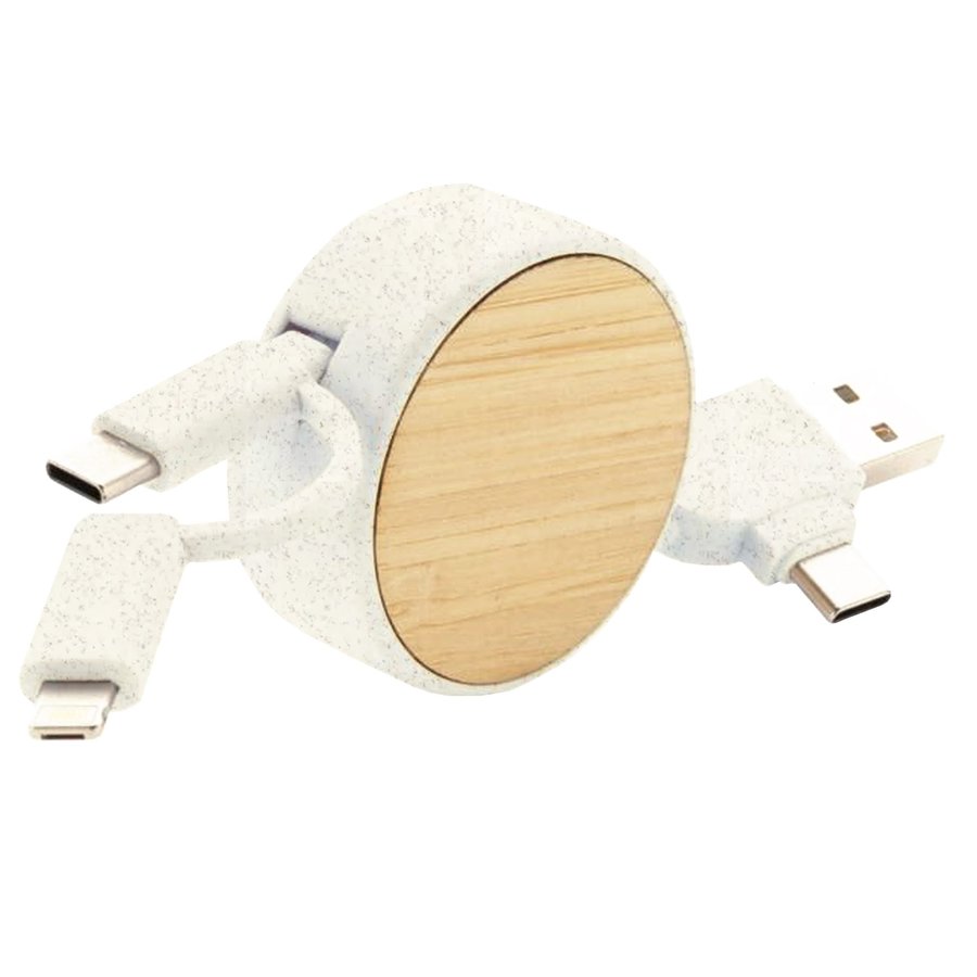 Cable Conector Bamboo Multicargador T61 — foto 2