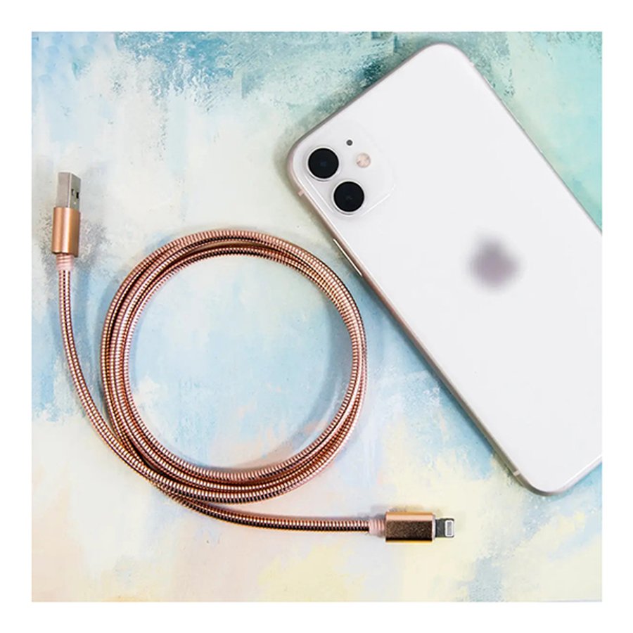 Cable Conector Lightning Apple T64 ENCOBRIZADO — foto 6