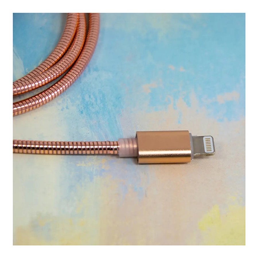 Cable Conector Lightning Apple T64 ENCOBRIZADO — foto 8