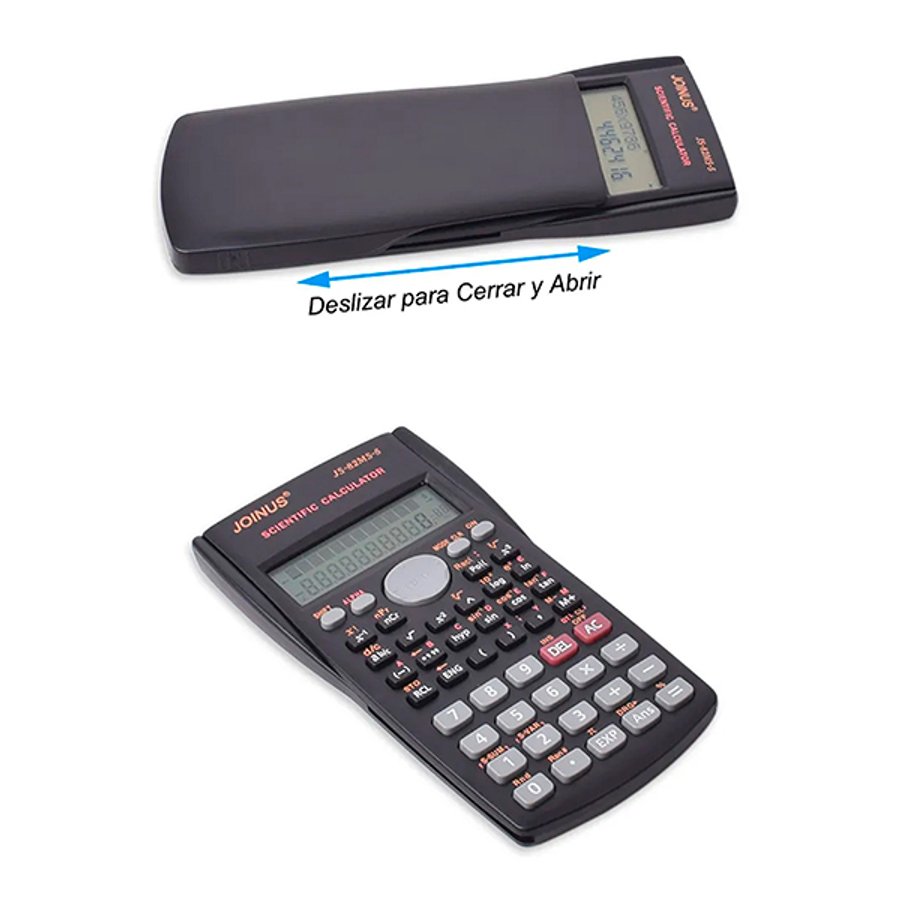 Calculadora Plastica Científica T71 NEGRO — foto 2