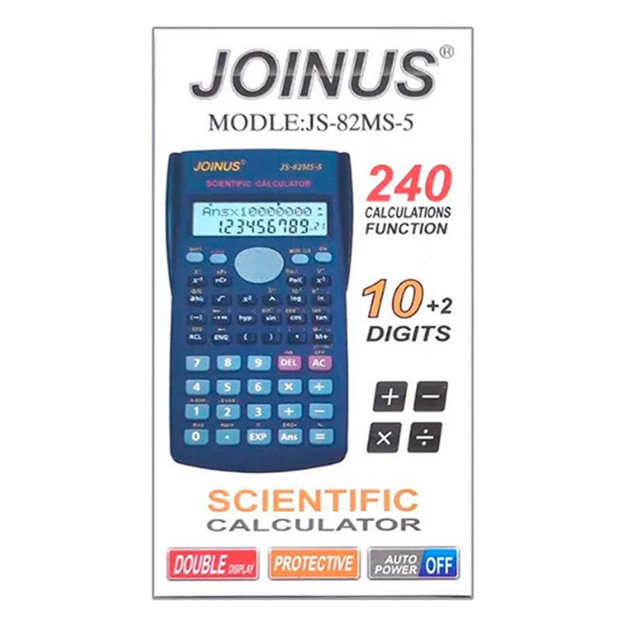 Calculadora Plastica Científica T71 NEGRO — foto 5