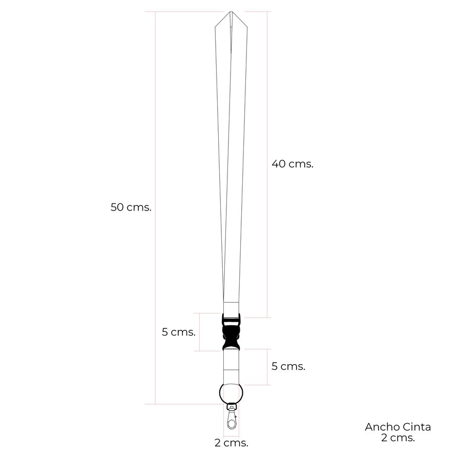 Cinta Lanyard Lisa LAN02 — foto 2