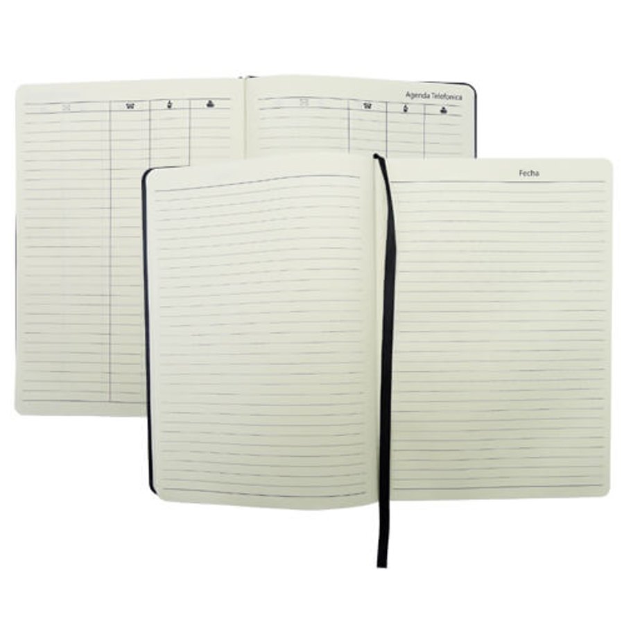 Cuaderno - Libreta - Agenda Tapa Símil Cuero N44 — foto 2