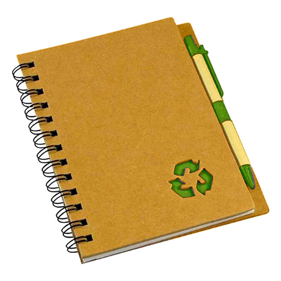 Cuaderno - Libreta Tapa Cartón Ecológico Compost N49 — foto 8