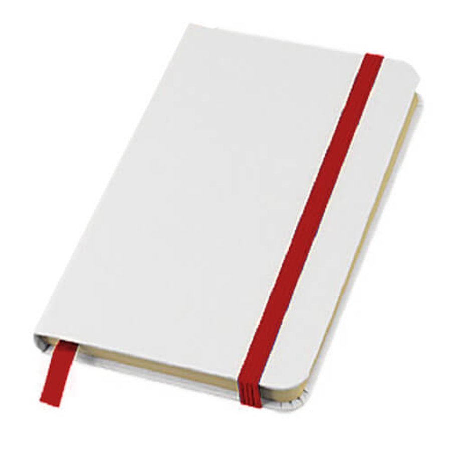 Cuaderno - Libreta Tapa Simil Cuero PU White N35 — foto 2