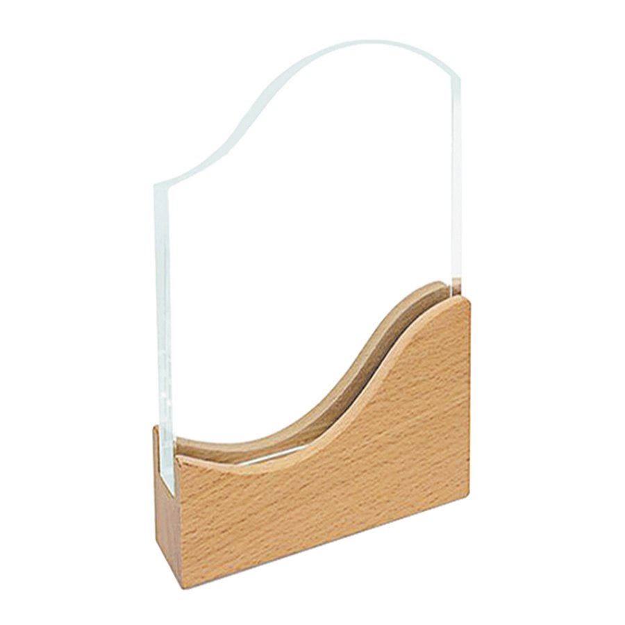 Galvano Cristal Base de Madera BLAS 26 — foto 2