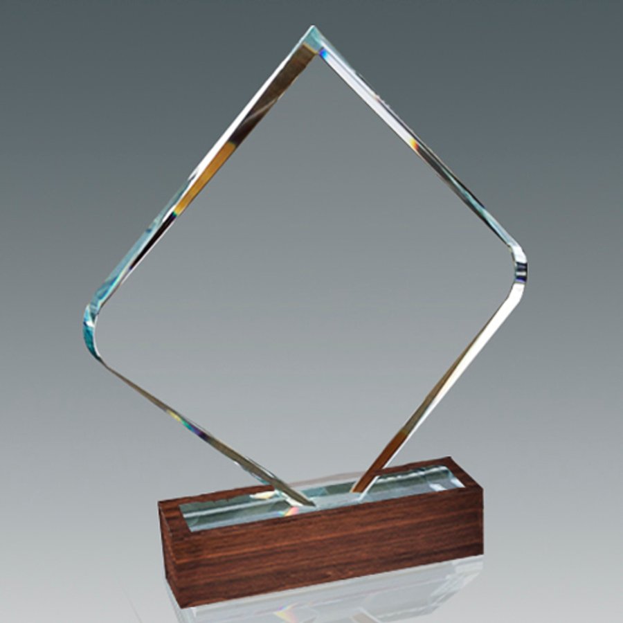 Galvano Cristal Base de Madera BLAS 52 — foto 2