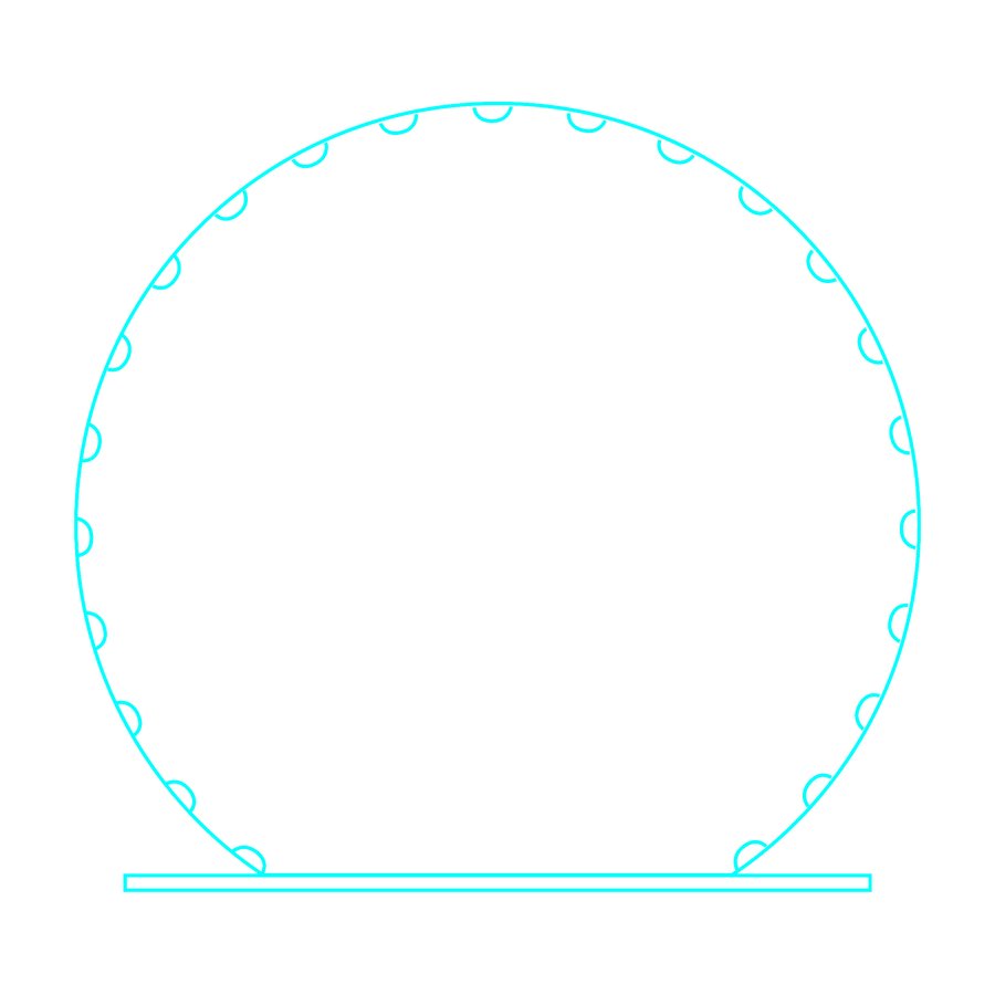 Galvano Cristal Circular 2377 — foto 4