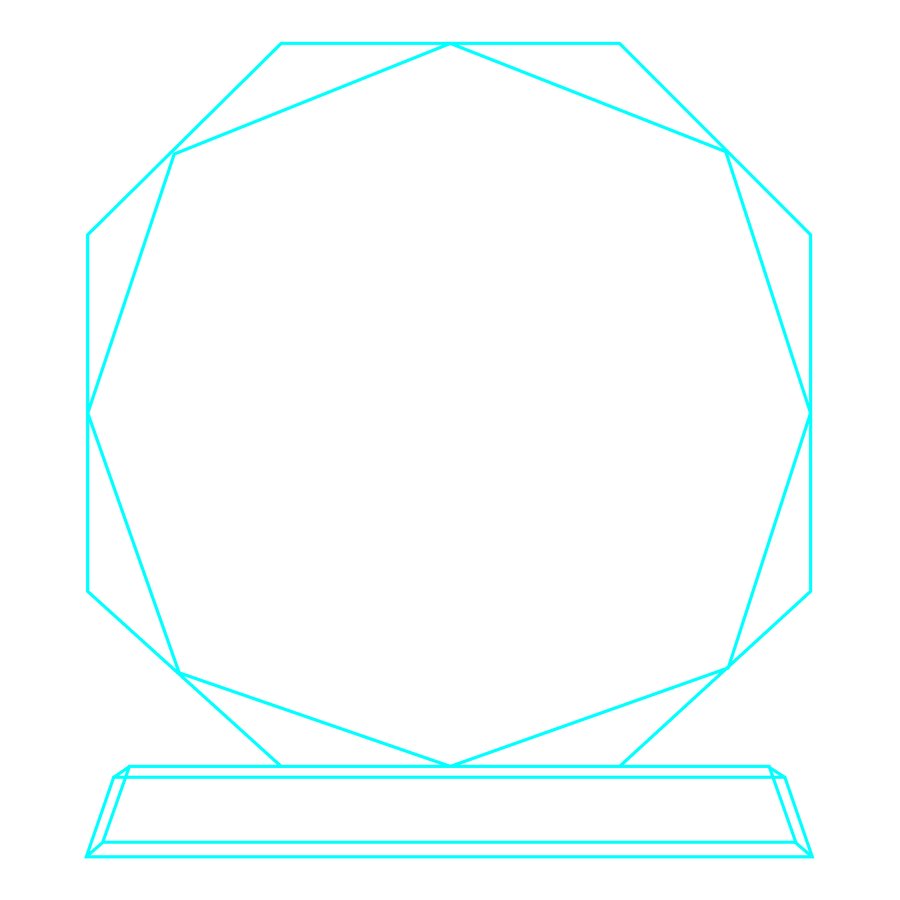 Galvano Cristal Octagonal 5105 — foto 5