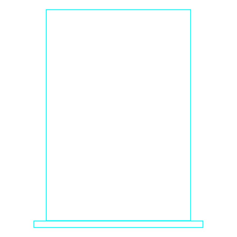 Galvano Cristal Rectangular 2350 — foto 4