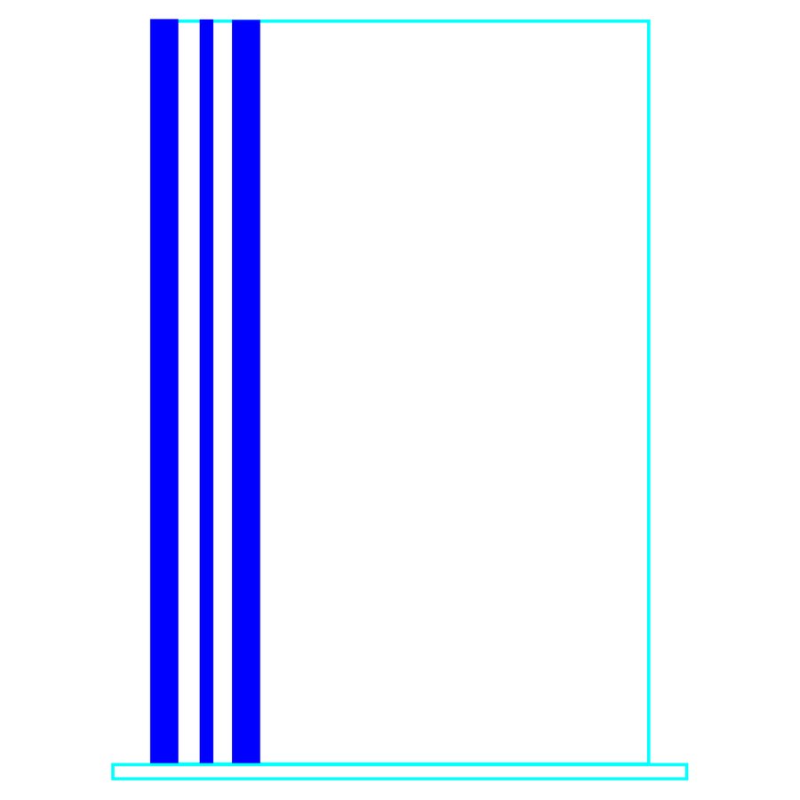 Galvano Cristal Rectangular 2374 — foto 4