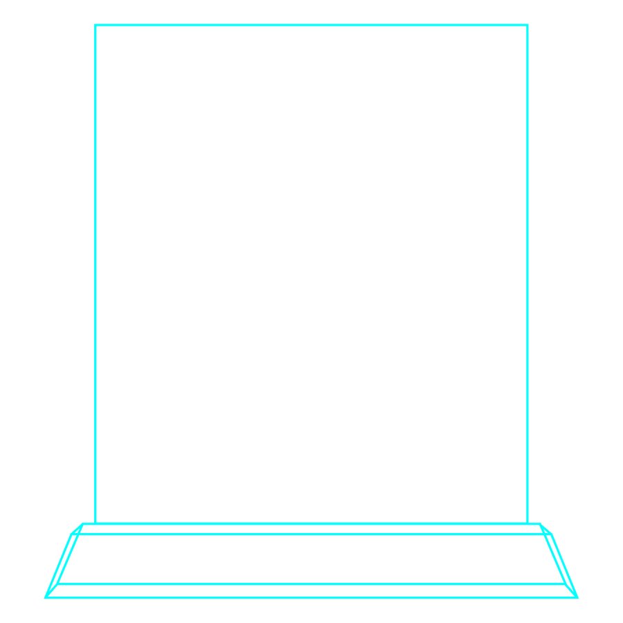 Galvano Cristal Rectangular RL 45 — foto 5