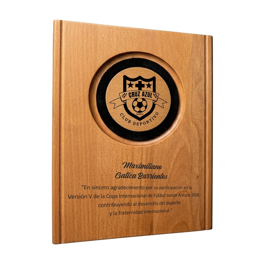 Galvano Madera Retablo Rauli Circulo — foto 4