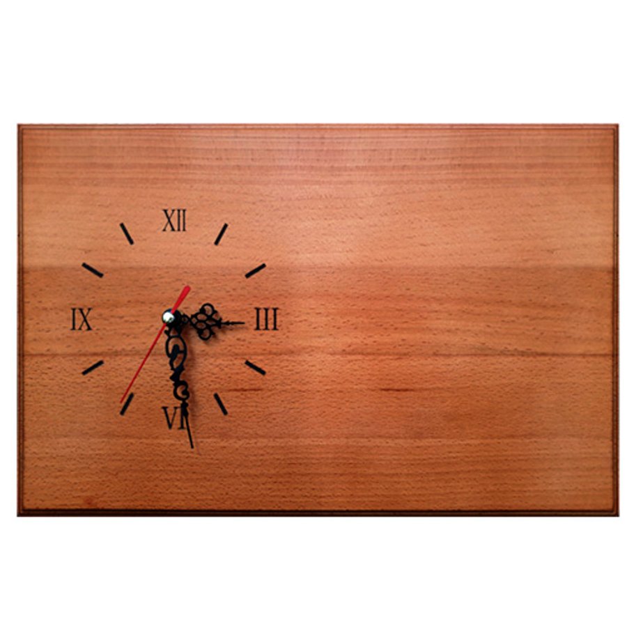 Galvano Madera Retablo rauli con Reloj Mecánico RR — foto 2