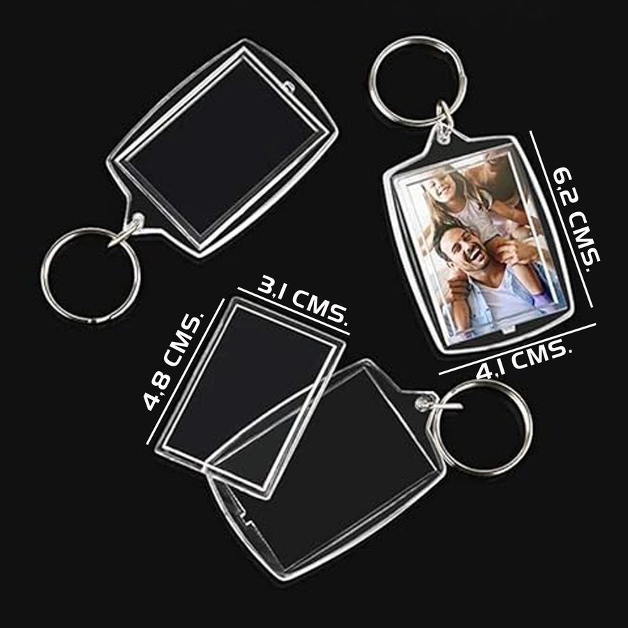 Llavero Plástico para Foto K76 Transparente — foto 4