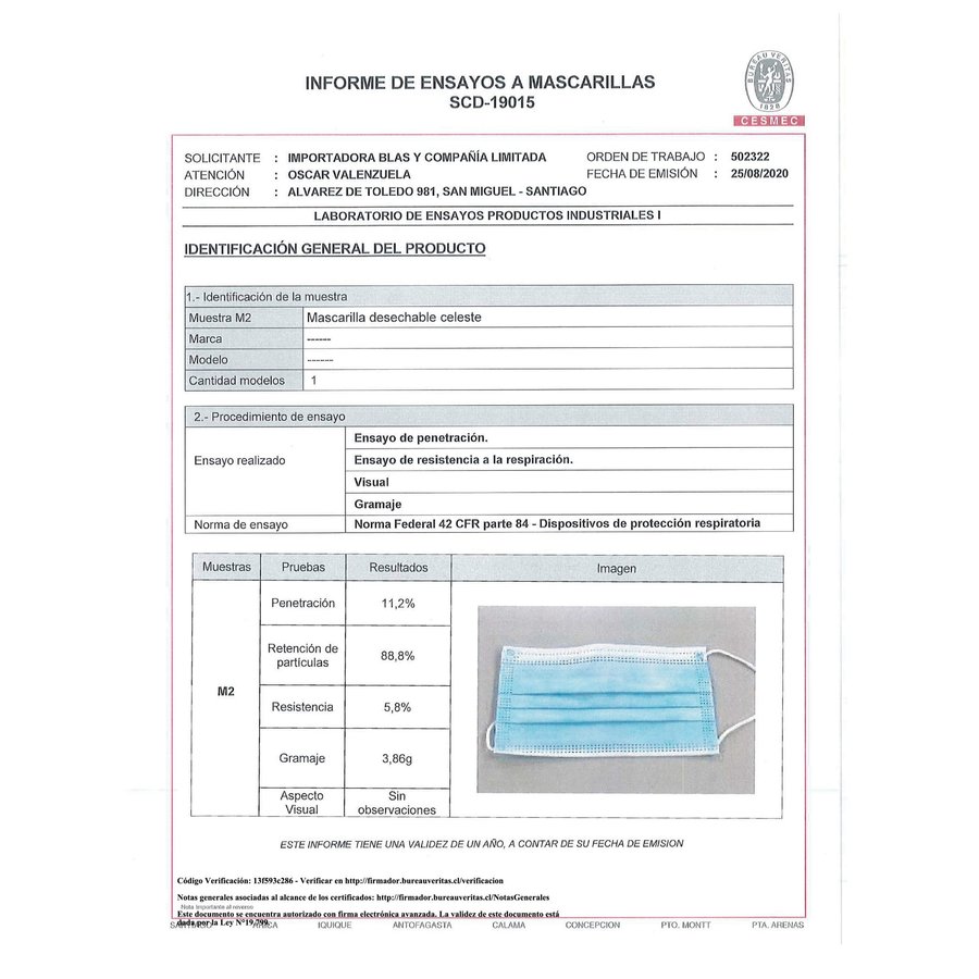Mascarilla KN90 FFP1 — foto 2