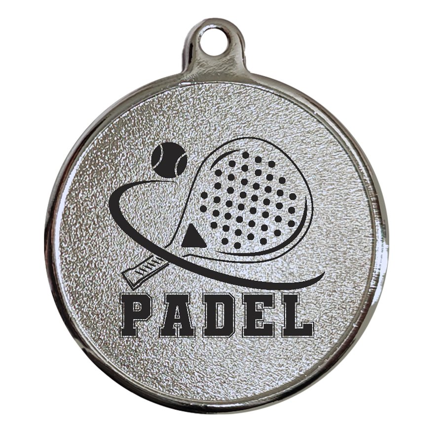 Medalla de Fierro Pádel 55mm PAD55 — foto 3
