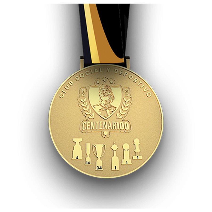 Medallón Conmemorativo Centenario Colo Colo — foto 3