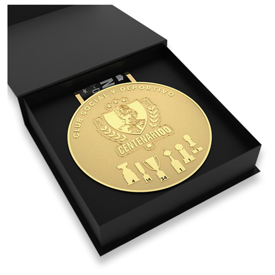 Medallón Conmemorativo Centenario Colo Colo — foto 5