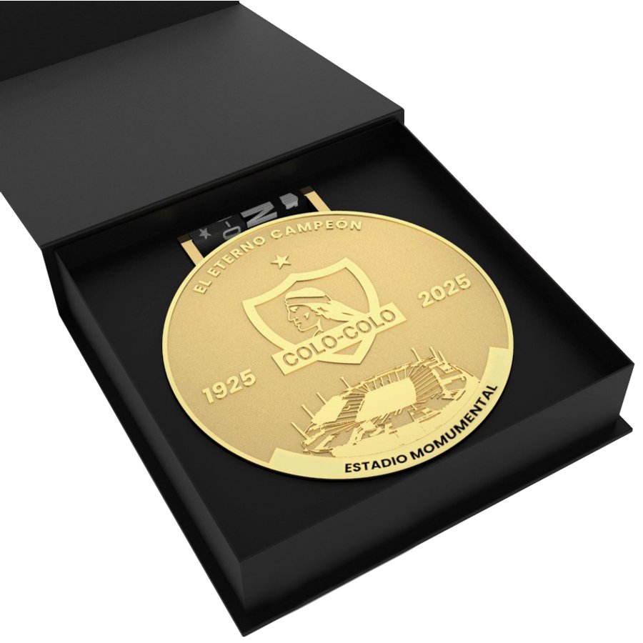 Medallón Conmemorativo Centenario Colo Colo — foto 6