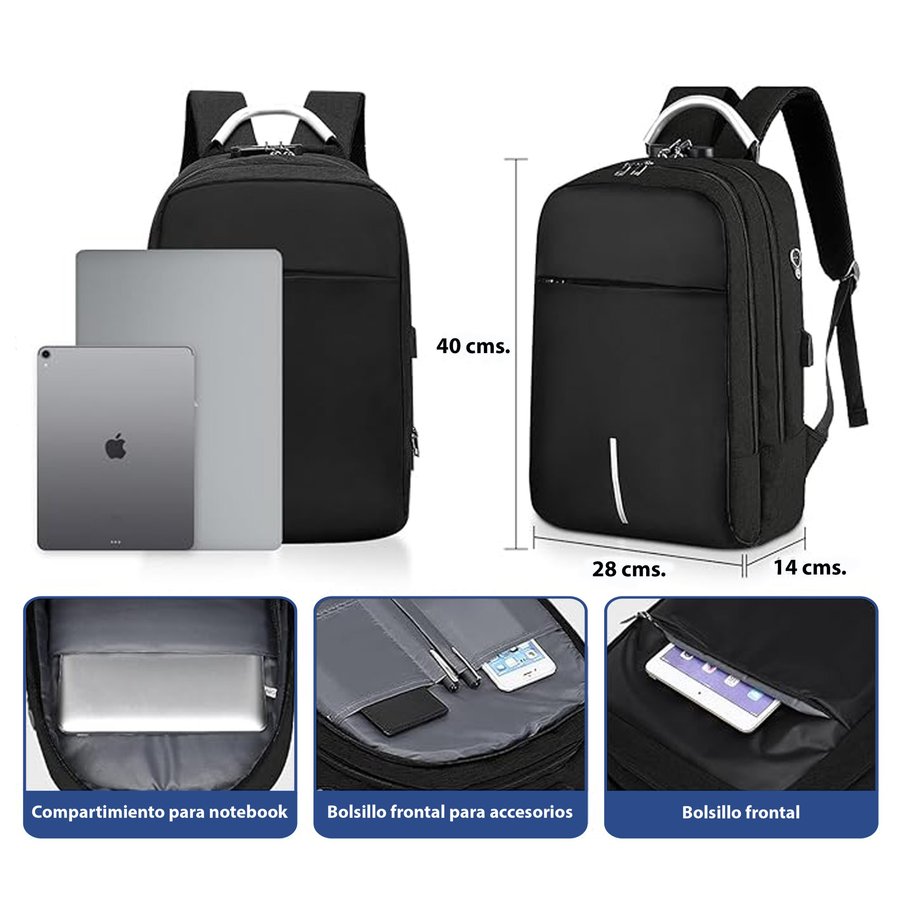 Mochila Porta Notebook E47 — foto 6