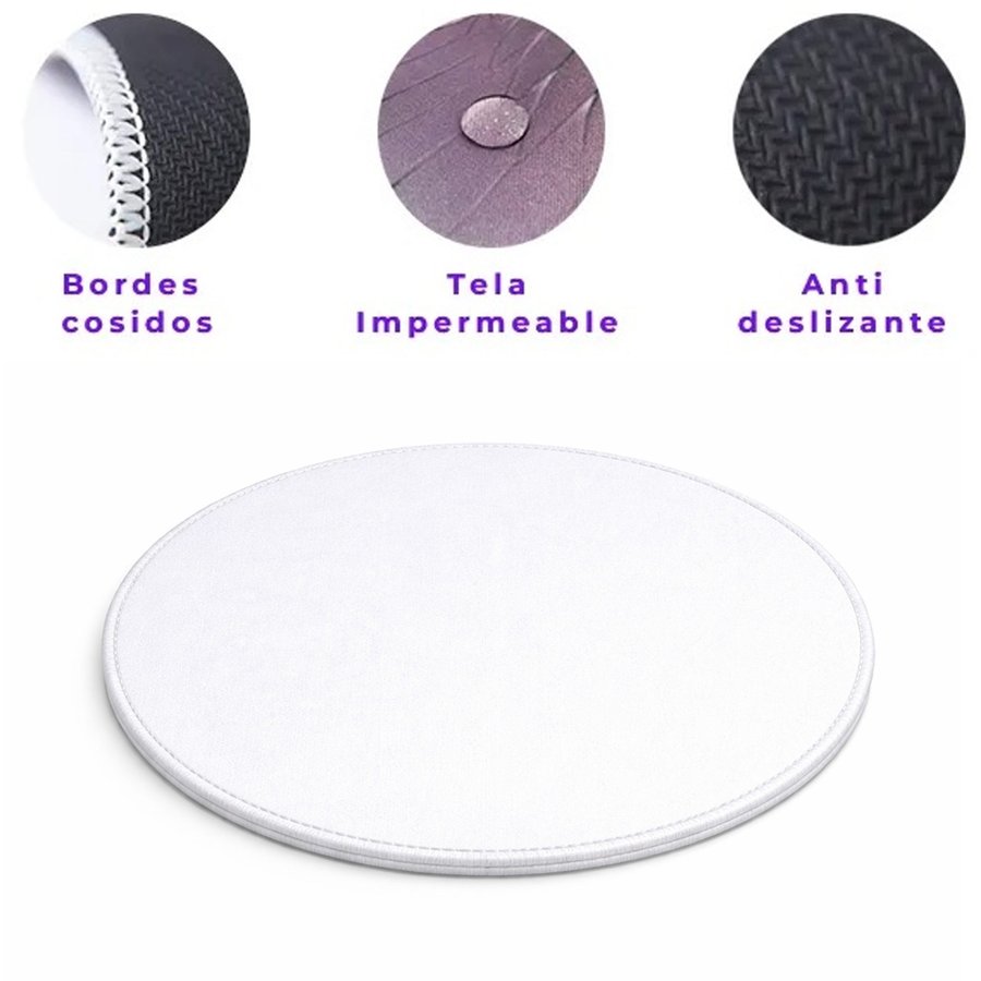 Mouse Pad Circular Impermeable-sublimación MP05 — foto 4