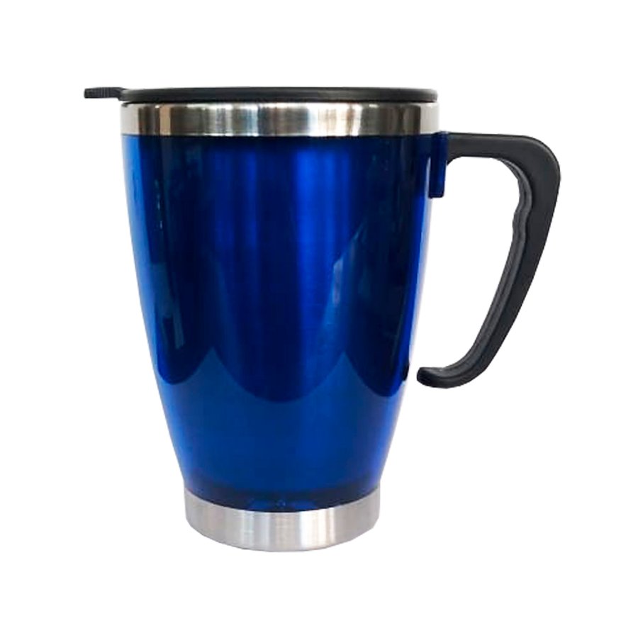 Mug Tazón Acero Inoxidable / PVC Cónico M29 — foto 3
