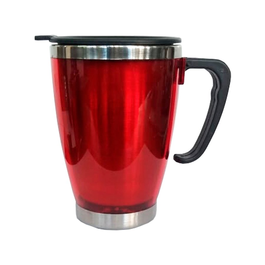 Mug Tazón Acero Inoxidable / PVC Cónico M29 — foto 4