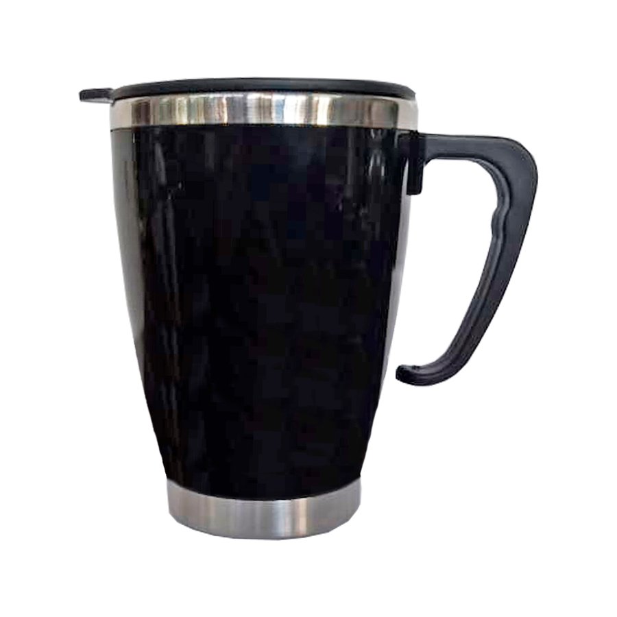 Mug Tazón Acero Inoxidable / PVC Cónico M29 — foto 7