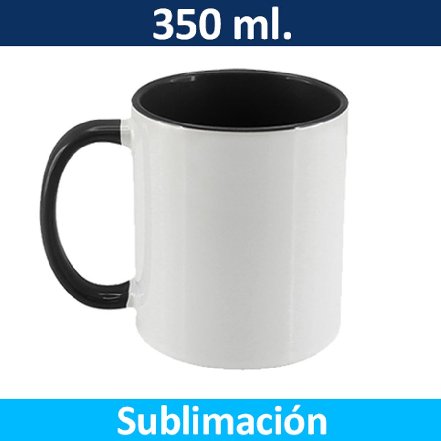 Mug Tazón Cerámica Sublimación con Caja Bicolor 99333 — foto 4