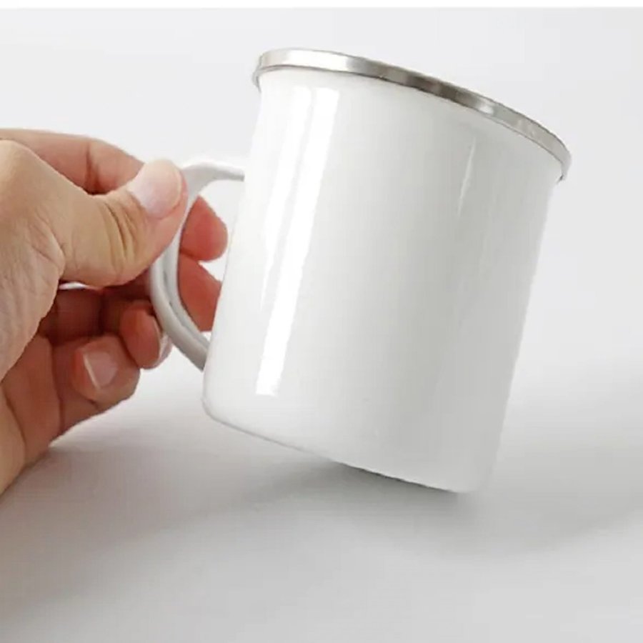 Mug TazónAcero Enlozado NO sublimable M81 — foto 4