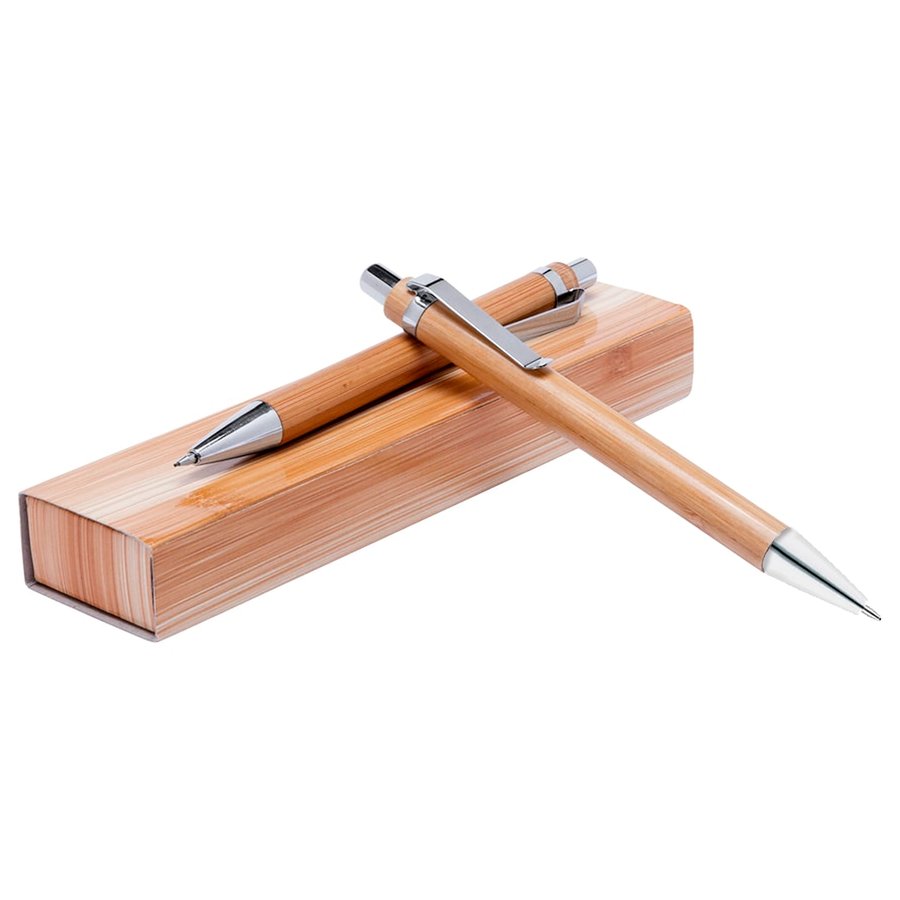 Set Bolígrafo Portaminas Bamboo B92 — foto 2