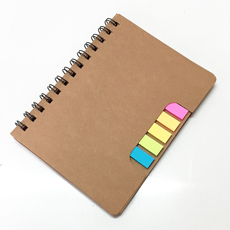 Set Cuaderno - Libreta - Memo set Tapa Cartón + Bolígrafo N20 — foto 2
