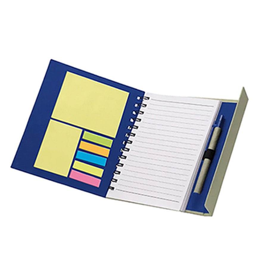 Set Cuaderno - Libreta - Memo set Tapa Cartón + Bolígrafo N51 — foto 2