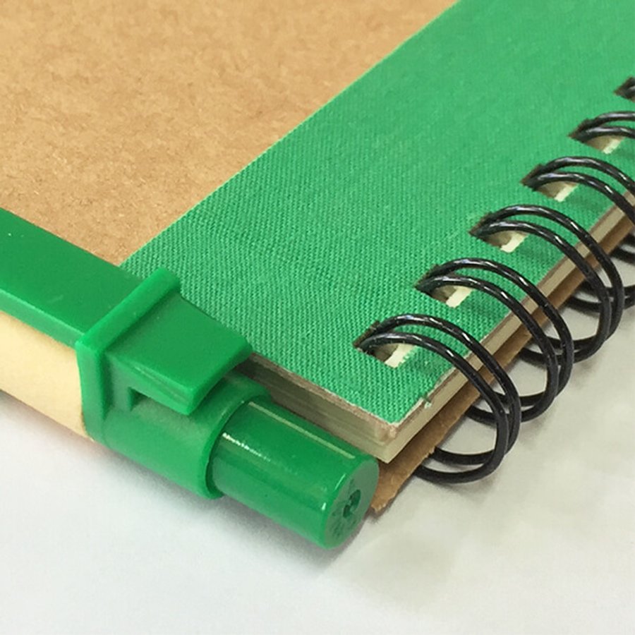 Set Cuaderno - Libreta Tapa Cartón + Bolígrafo N36 — foto 2