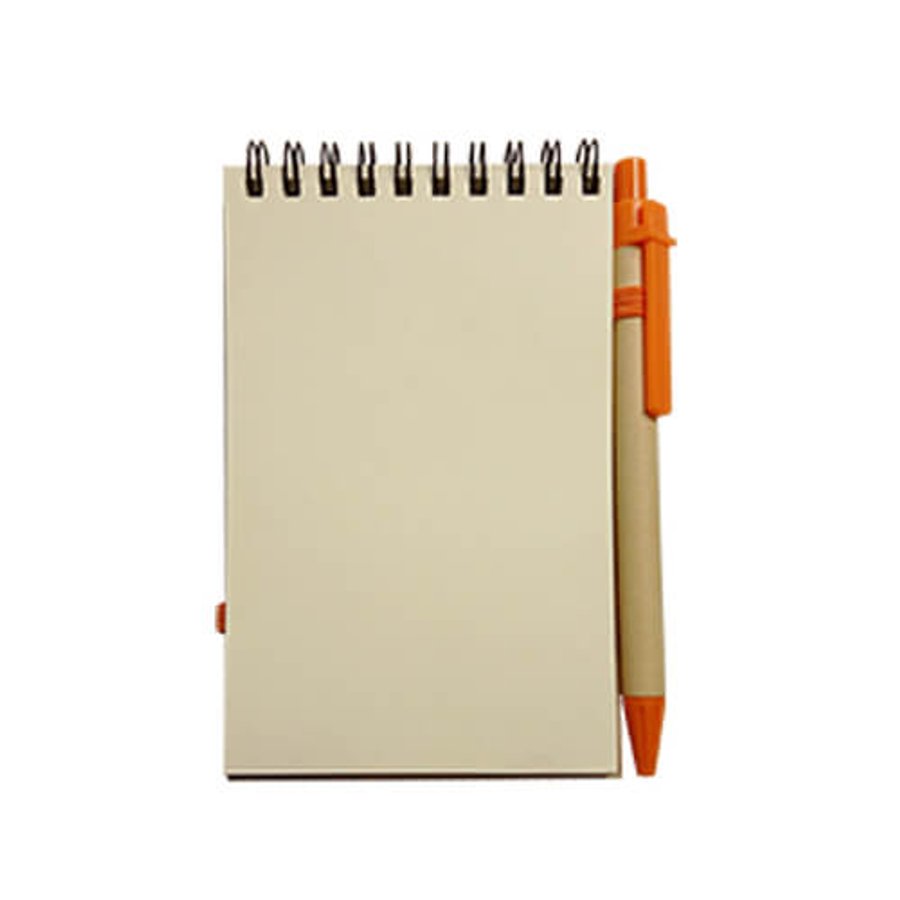 Set Cuaderno - Libreta Tapa Cartón + Bolígrafo N36 — foto 3