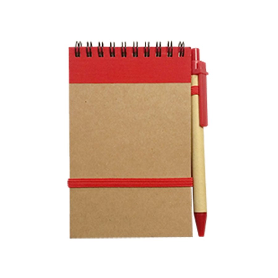 Set Cuaderno - Libreta Tapa Cartón + Bolígrafo N36 — foto 5