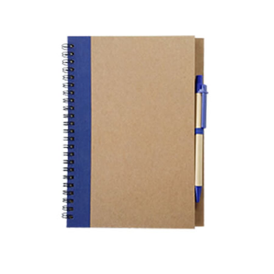 Set Cuaderno - Libreta Tapa Cartón + Bolígrafo N37 — foto 2