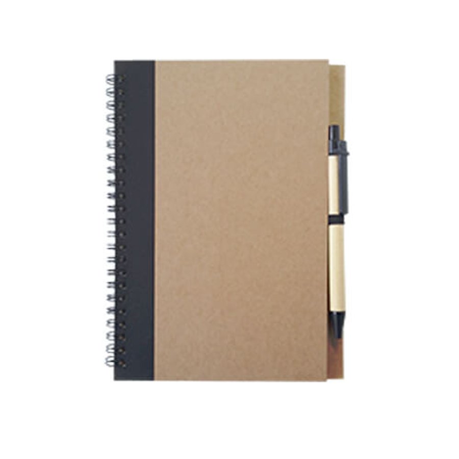 Set Cuaderno - Libreta Tapa Cartón + Bolígrafo N37 — foto 4