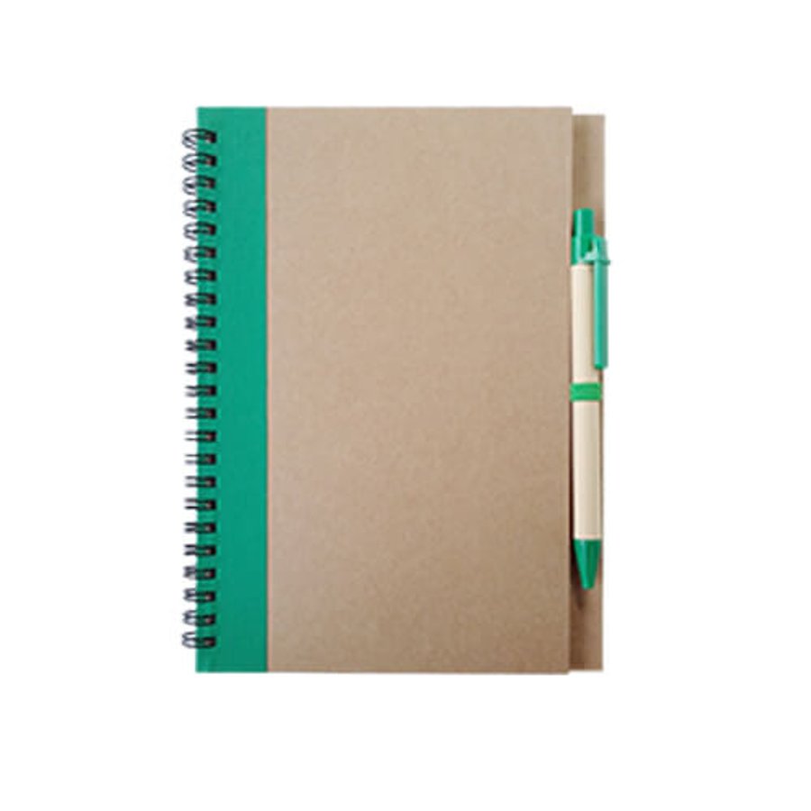 Set Cuaderno - Libreta Tapa Cartón + Bolígrafo N37 — foto 5