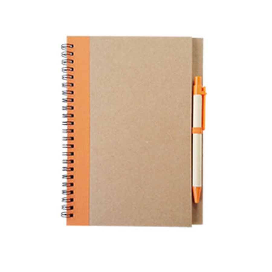 Set Cuaderno - Libreta Tapa Cartón + Bolígrafo N37 — foto 6