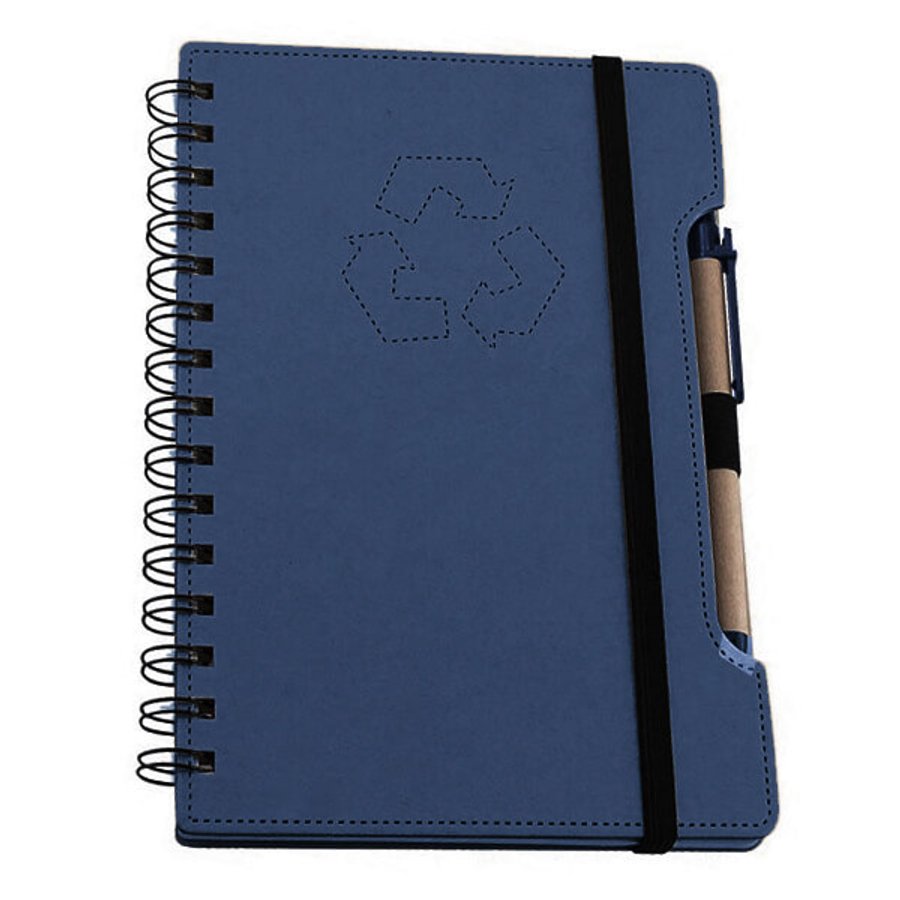 Set Cuaderno - Libreta Tapa Cartón Compost + Bolígrafo N38 — foto 2