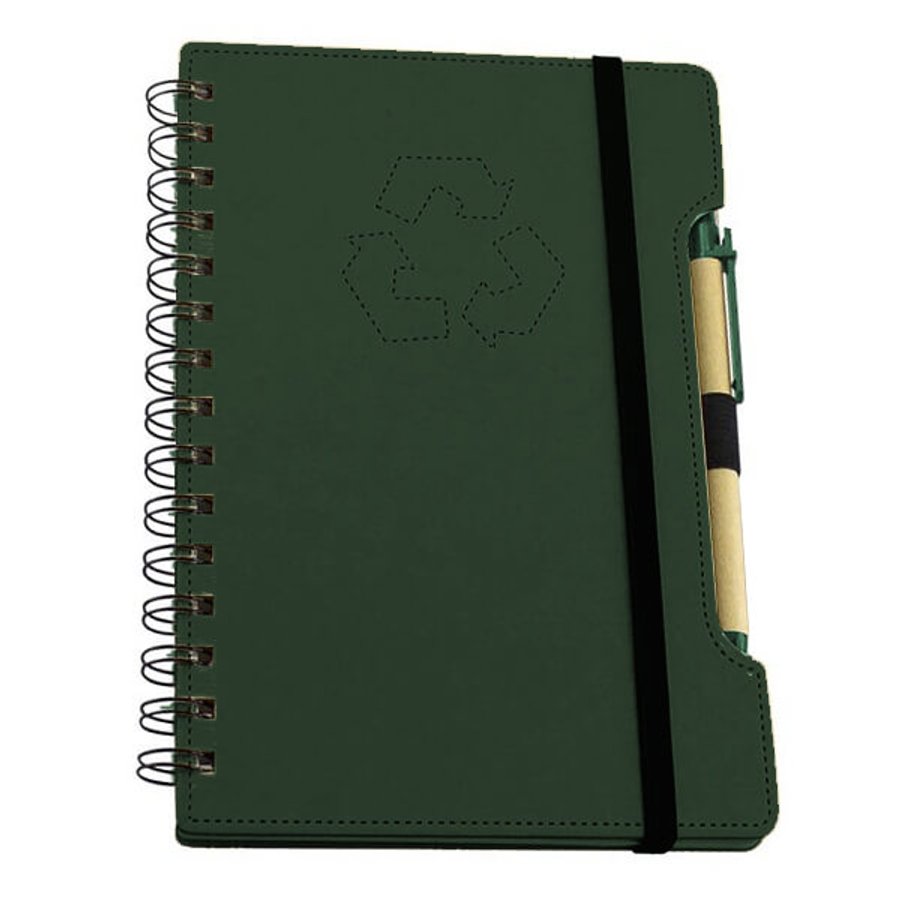 Set Cuaderno - Libreta Tapa Cartón Compost + Bolígrafo N38 — foto 7