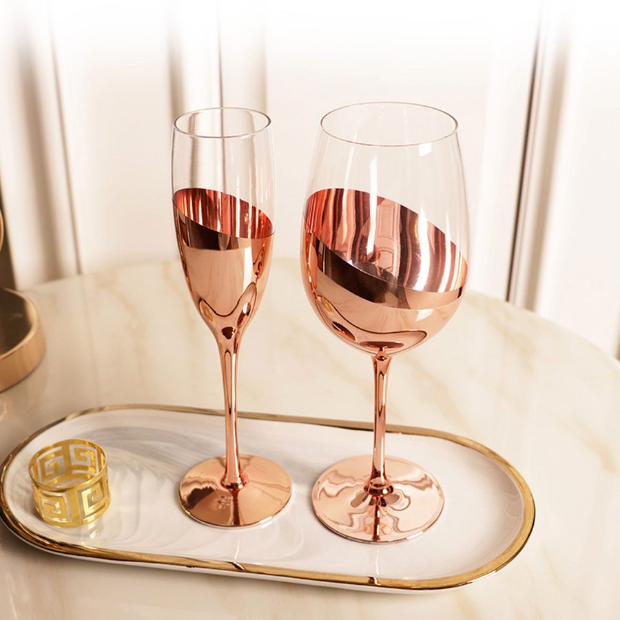 Set de 2 Copas de Vino ENCOBRIZADO M86 — foto 9
