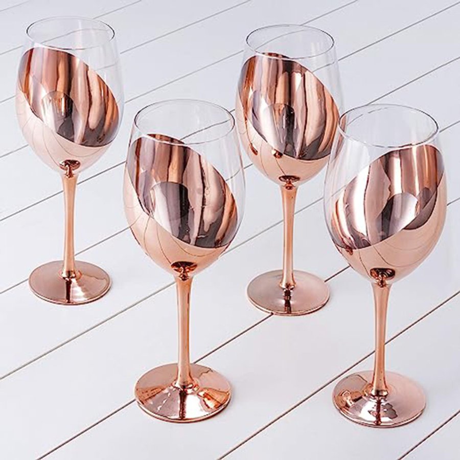 Set de 4 Copas de Vino ENCOBRIZADO M87 — foto 5