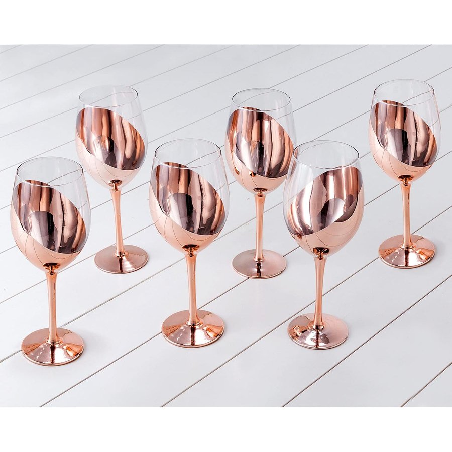Set de Copas y Decantador para Vinos ENCOBRIZADO M88 — foto 11